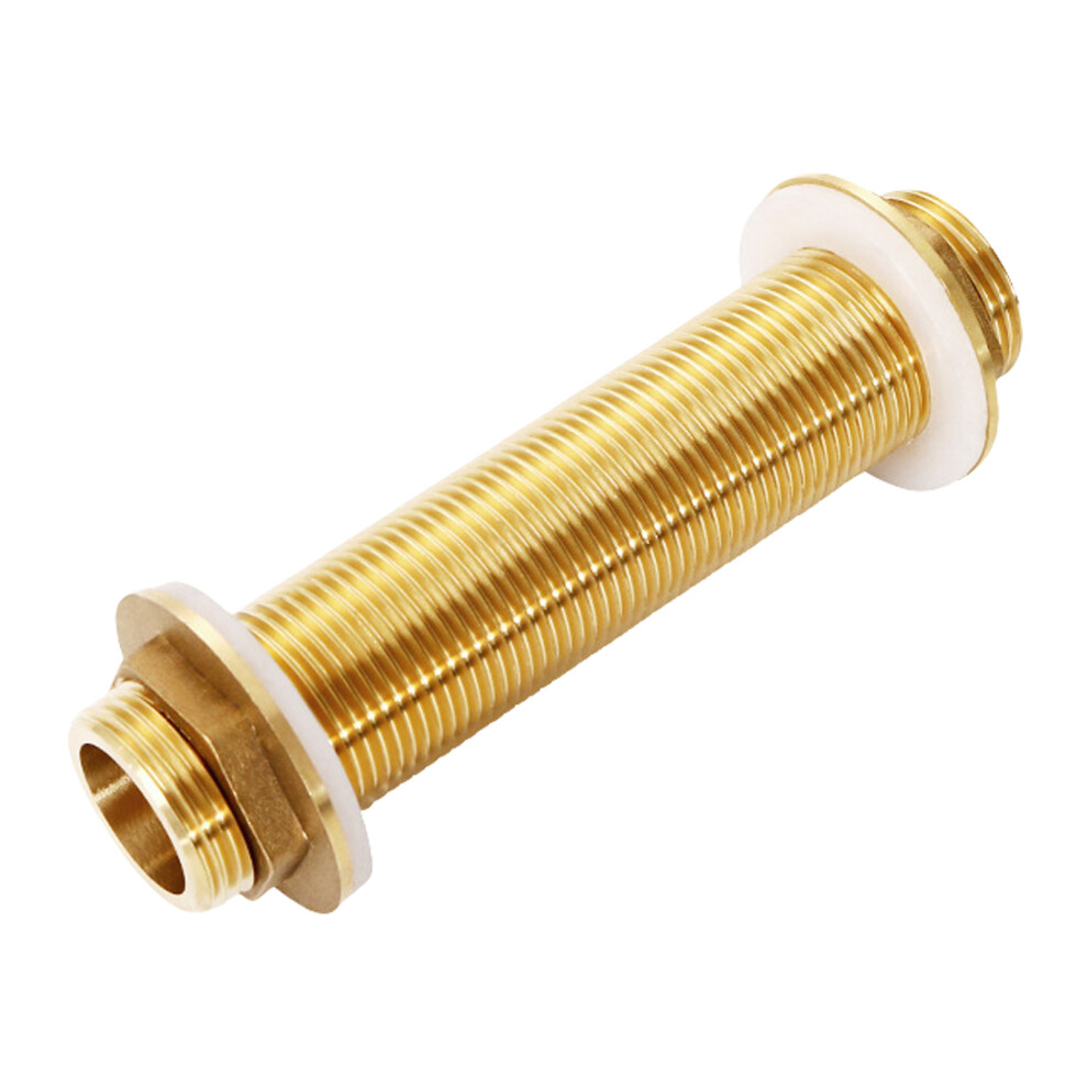 3/4Inch Brass Water Tanks Connectors Silicone Gasket Pipe-120Mm 7627000733740