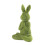 Durable Flocking Rabbit Statues Display Accent Flocking Rabbit 1