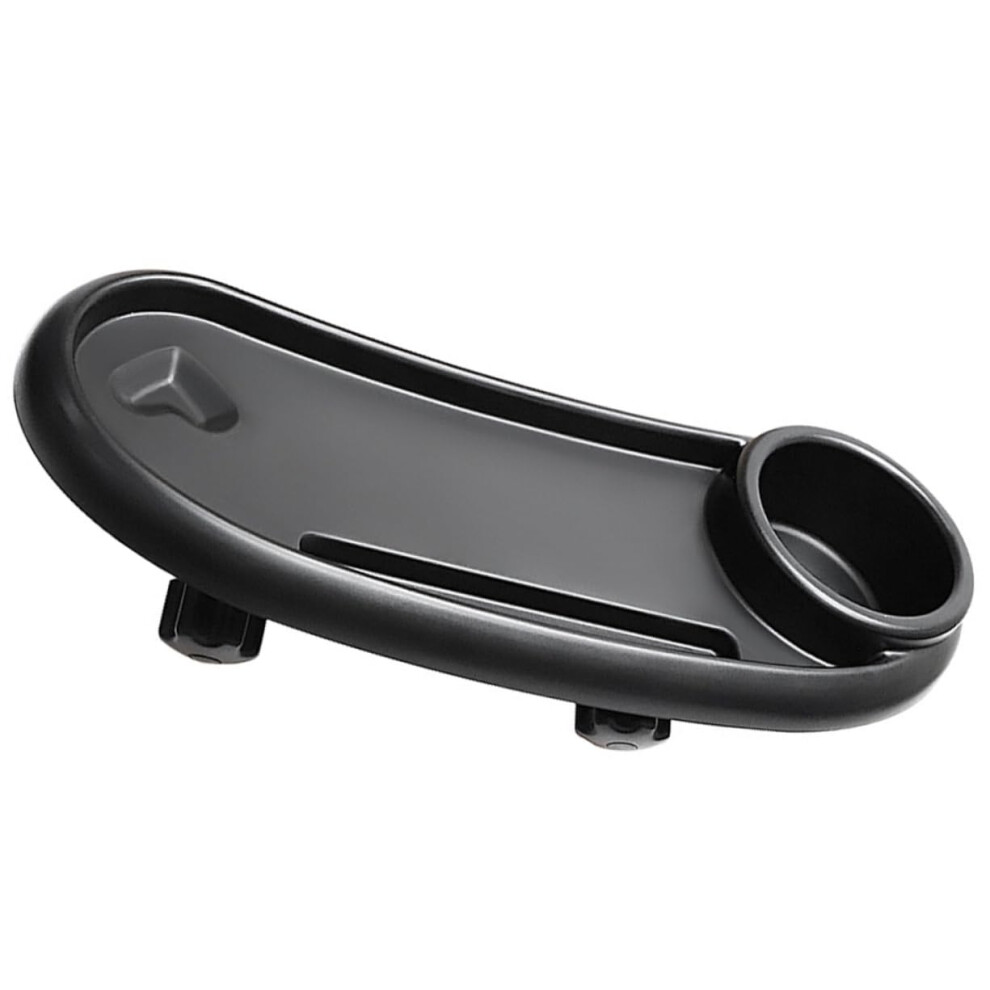 Stroller Tray Snack Tray For The Go Plastic Cup Holder Eating Surface Stroller Accessories