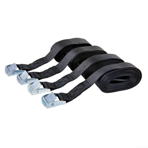 Transport Made Easy with 4PCS 5M Cam Tie Down Belts for Heavy Cargo Security