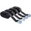 Transport Made Easy with 4PCS 5M Cam Tie Down Belts for Heavy Cargo Security 5