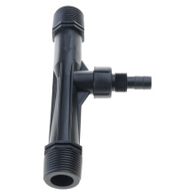 Black Plastic Fertilizers Injector Tube For-One inch venturi