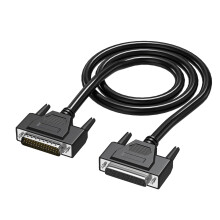 PVC DB44 Male To Female/Male Cable Aluminum Foil And Braids Parallel Serials Port For Computer And Machines male to female 1.5m