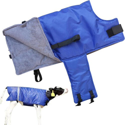 Calf Blanket Livestock Waterproof Warm Goat Blankets with Reflective Strips Ref: 5253 2