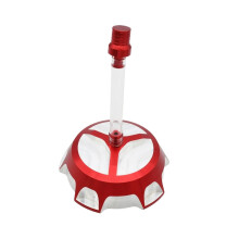 50mm Universal Motorcycle Gas Tank Cap CNC Aluminum for Dirt Bike ATV Red Leak