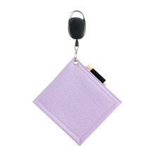 Golf Club Head Wipe Cloth With Portable Buckle Hook Golf Towel For Bag WaterAbsorbent Cleaning Cloth