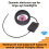 6 Mode Devil'S Eye Electronic Eye Headlight Display Screen Supports Remote Control for Toy/Doll/Robot/Car/Motorcycle 2