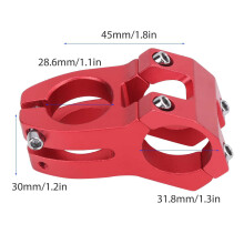 LUNJE 31,8 X45MM Mountainbike Griffe Vorbau