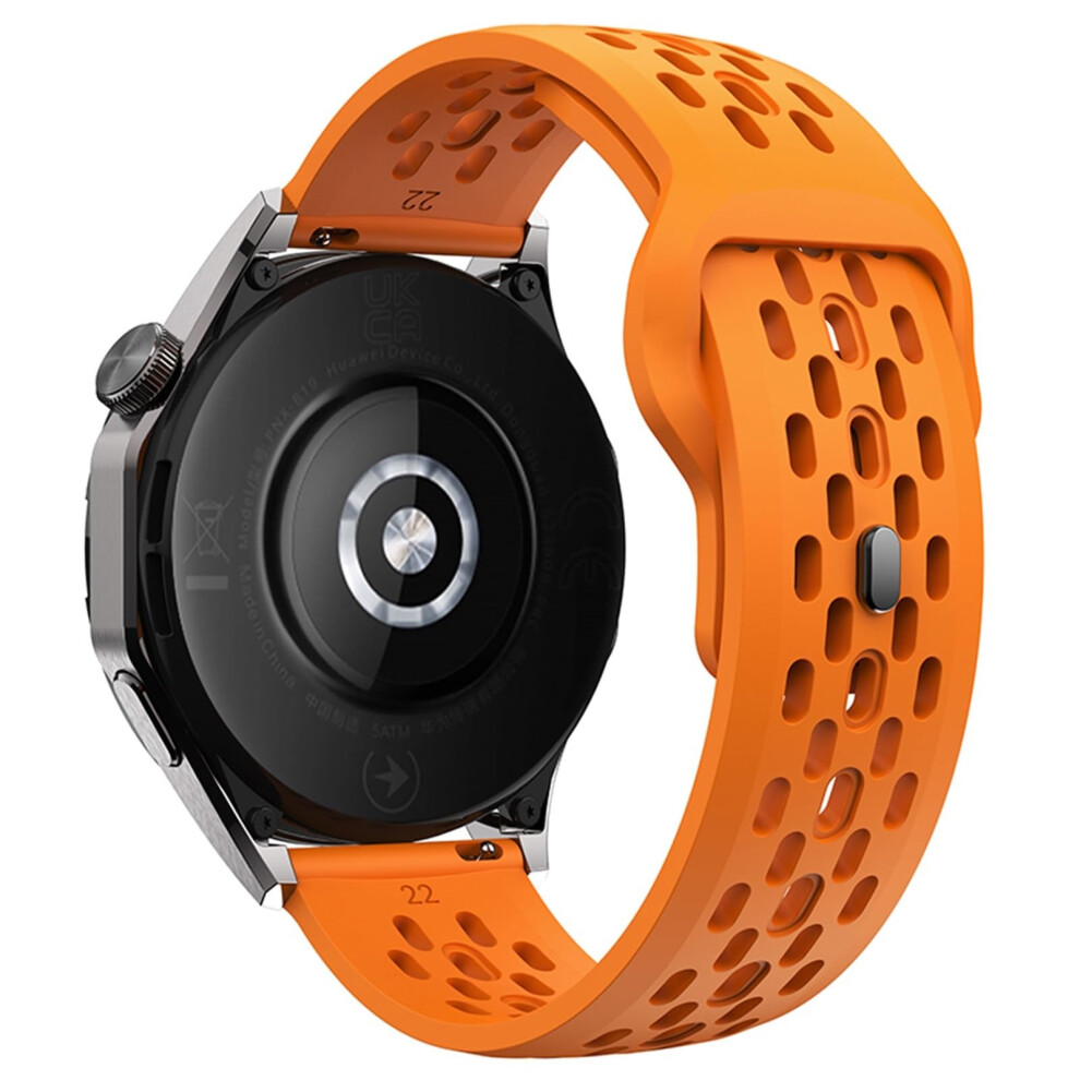 18Mm 20Mm 22Mm Silicone Band Watch Bracelet Compatible With 5 Lite 5 Smartwatch, Durable Adjustable Strap, Black 9382693232953