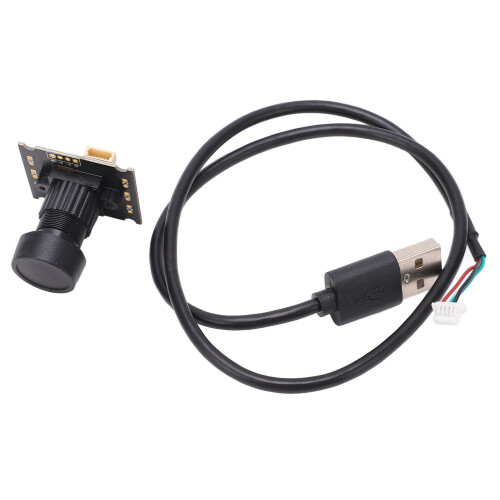 Black 0.3MP USB Camera Module 640x480 Wide Angle for PC and DIY 2
