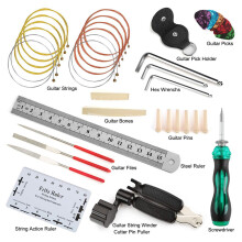 W006 Gitarrenreparaturset Gitarrenpflegeset
