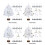 60cm Artificial Christmas Tree Set with Feathers & Decorative Balls 7