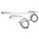 2 Pcs Linear Skala 2AE/3AE Achse Aluminium 2