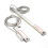 2 Pcs Linear Skala 2AE/3AE Achse Aluminium 4