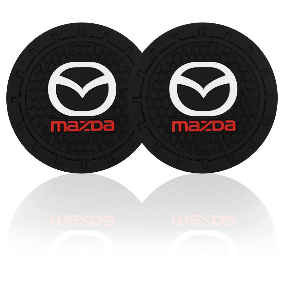 2 Pack Silicone Car Cup Holder Coasters For Mazda Cx90 2023, Antislip Dust And Spill Protectors 9382693036957