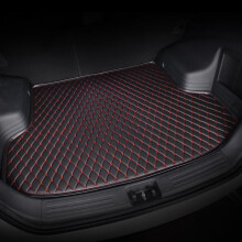 Trunk Mat for Toyota Prado 7 Seats 20182021 Waterproof AntiScratch Rear Cargo Liner Black+Red