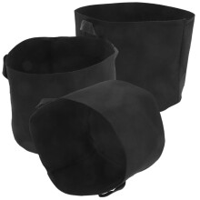3pcs NonWoven Grow Bags Breathable Fabric Plant Pots for Vegetables and Flowers Gardening