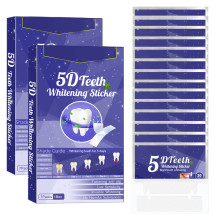 Non-Sensitive Oral Care Teeth Whitening Strips, Effective Whitening Kit For Removing Exogenous Dental Stains, High Adhesion Strips For Quick & Easy