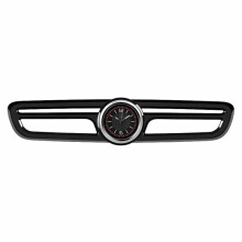 Horloge de ContrôLe Central Automobile, Horloge de DéCoration de ContrôLe Central DéCoration IntéRieure de Voiture Noire pour -, C