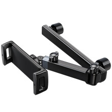Car Headrest Tablet Holder and Phone Mount, 360 Rotation, Adjustable Backseat Holder for iPad for Travel