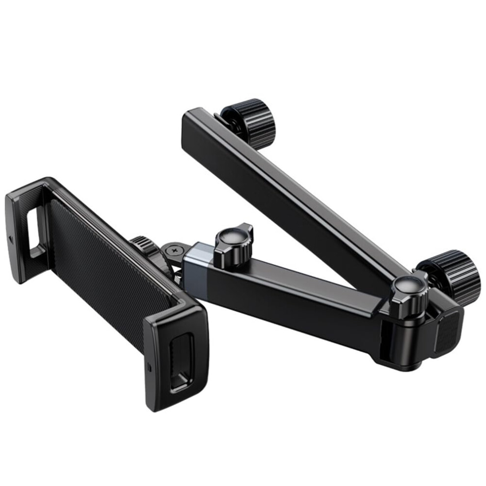 Car Headrest Tablet Holder And Phone Mount, 360 Rotation, Adjustable Backseat Holder For Ipad For Travel 9382693248275