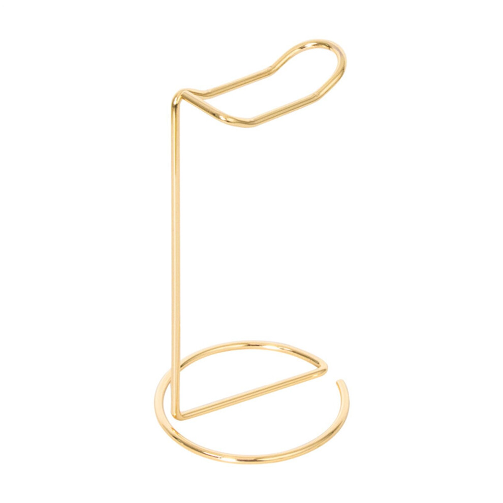 Metal Headset Stand For Overear Headphones Desk Display Hook Mount Spacesaving Holder Rack Headset Organizer Gold 9426802704587