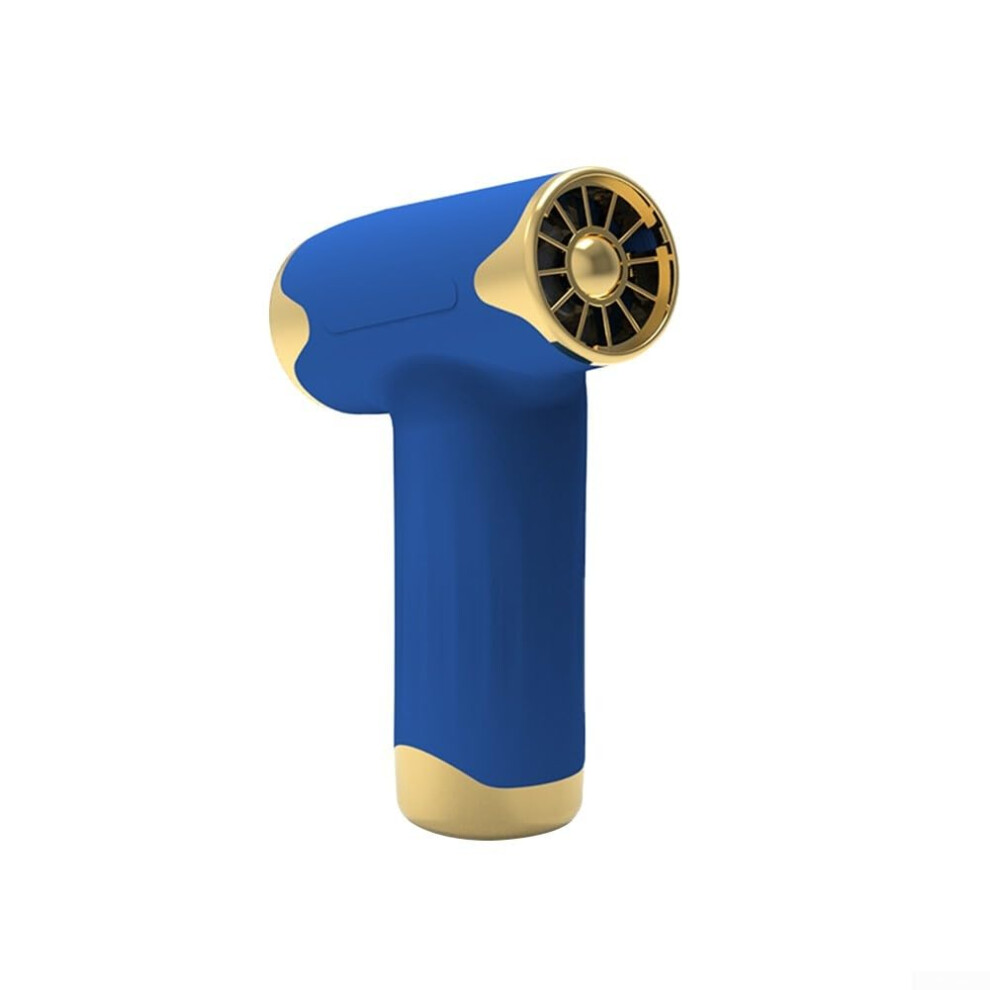 Electric Dust Blower, Portable Mini Turbo Rechargeable Electric Handheld Air Blowers Duster Cleaner For Keyboard And Computer Pc(Blue) Blue 9382693915221