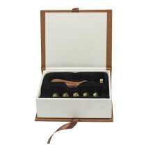 Vintage Wax Seal Stamp with Copper Head and Wooden Handle for Wedding Invitations and Letters