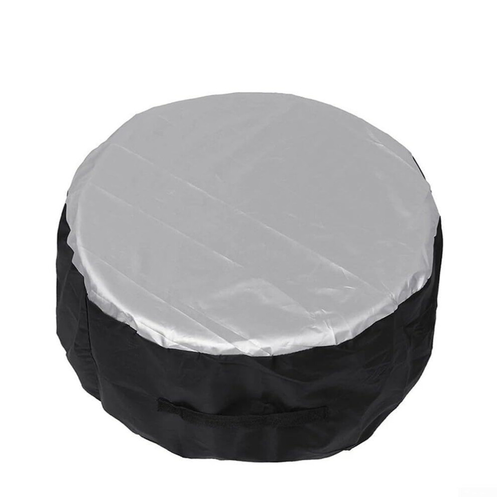 Lightweight 210D Oxford Fabric Tire Cover Storage Bag, Easy Wheel Protection And Organization (M) 9347817226911