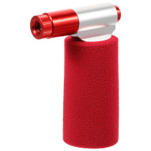2Stk Mini Co2 Fahrradreifenpumpe Rot Aluminium Für Mountain- &