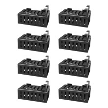 Aquariums Plant Holder Hanging For Aquaponic Cultivation With Slots And Holes For Fish Tanks 8Pcs