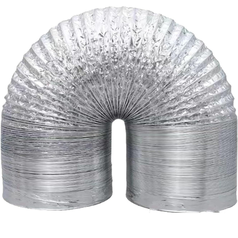 Aluminium Ducting Flexible Ventilation Tube 4M Length 170Mm Diameter Aluminum Exhaust Duct For Systems 9189345423529