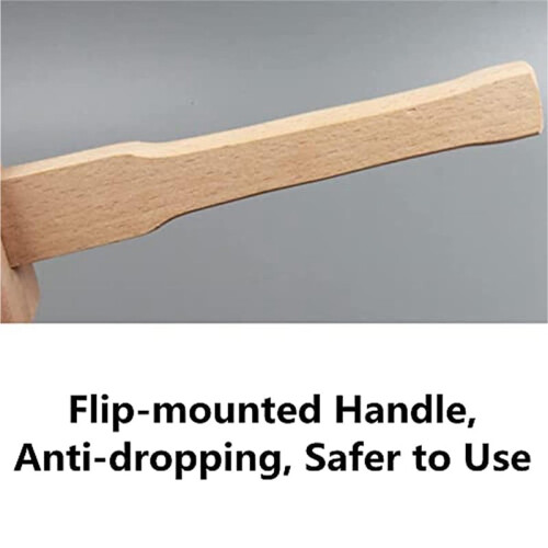 Martillo de Madera con Mango para Carpintería. Herramienta de Bricolaje para Hacer Carpintería. 1