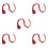 5St Slangvormige Armband Voor Kinderen Decor 7