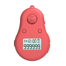 Rechargeable Digital Finger Tally Counter with Sound and Time Display for Prayer and Meditation