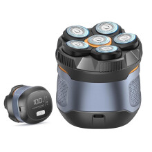 6D Electric Shaver for Men,Magnetic Wet&Dry ,IPX6 Waterproof,LED Display,Rechargeable Cordless Grooming Kit