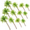 48St Lichtgewicht Plastic Mini Palmboom Decoratie Voor DIY 1