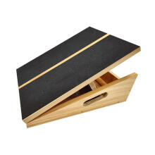 Calf Stretcher 5Position Adjustable Squat Wedge With BuiltIn Side Handles NonSlip Incline Board For Home Use