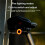 ACRUNU Bike Tail Light Bike LED Back Lights Bicycle Light Sensing Riding Light 7