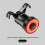 ACRUNU Bike Tail Light Bike LED Back Lights Bicycle Light Sensing Riding Light 4