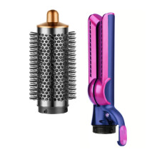 Small Round Brush & Airflow Attachment for Airwrap Styler HS01 HS05 HS08 for Smooth Hair Style and Hair Curling B