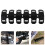 2Stk Motorabdeckung Hitzeschild Schutz Auspuff Eisen Schwarz Robust 11