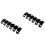 2Stk Motorabdeckung Hitzeschild Schutz Auspuff Eisen Schwarz Robust 6