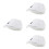 4St Baby Hoed Wit, Wasbaar En Draagbaar, 6