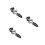 3Pz Pet Hauling Cable Nero Per Lucertole 5