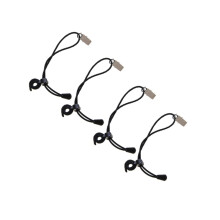 4pcs Multifunctional Backdrop Clips Photography Clamps for Fixed Clothes and Photo Support for Studio and Craft Use Black 14X13X2cm