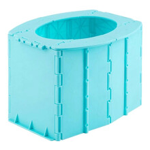 Portable Folding Toilet Commode Car Camping for Travel Bucket Camp Hiking Trip Outdoor Multifunction Children'S Toilet