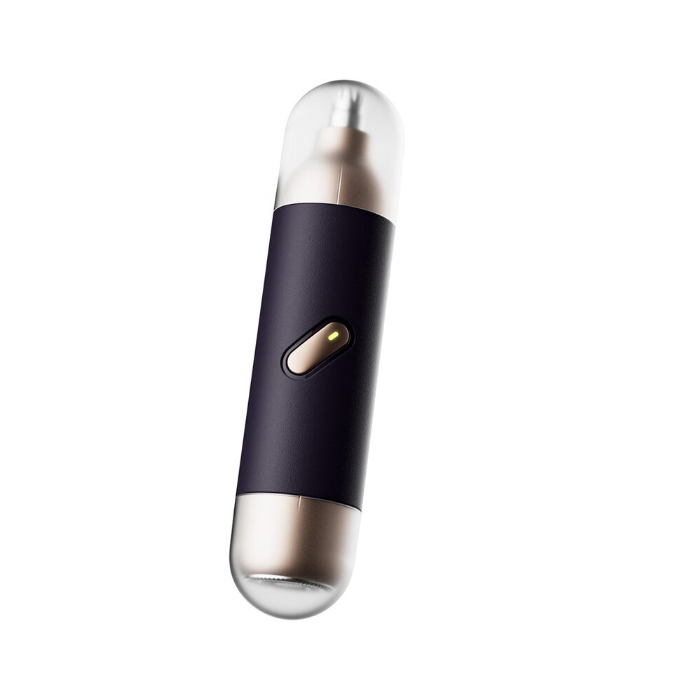Black New Electric Hair Trimmer For Nose Men Painless Rechargeable Sideburns Eyebrows Beard 2 In 1 Hair Clipper Shaver