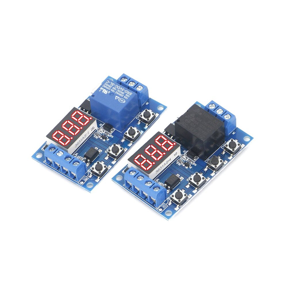 6-30V Trigger Cycle Delay Timer Turn Off Relay Module With Led Display Automation Off Delay 6031440142030