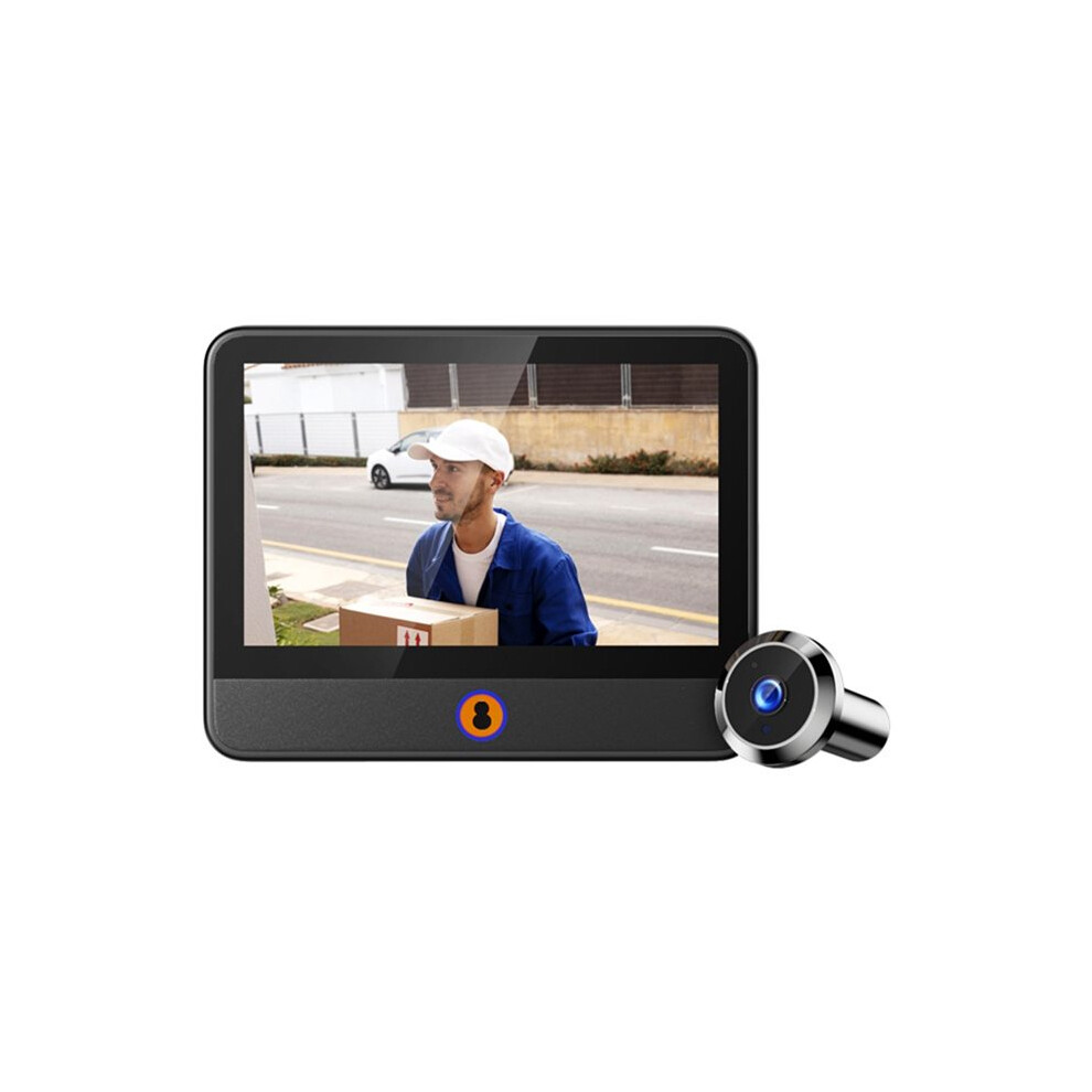 Tuya Wifi 2Mp Doorbell Peephole Eye Viewer Pir Motion Detection Doorbell Door Camera With 4.3 Inch Screen 4714149777773